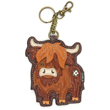 Chala Adorable Chala Highland Cow Key Chain